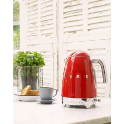 Kochwelt Entdecken|Bestseller<Smeg Wasserkocher KLF04 1,7 l 2400 W 50’s Style rot