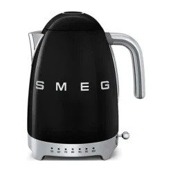 Kochwelt Entdecken<Smeg Wasserkocher KLF04 1,7 l 2400 W 50's Style schwarz