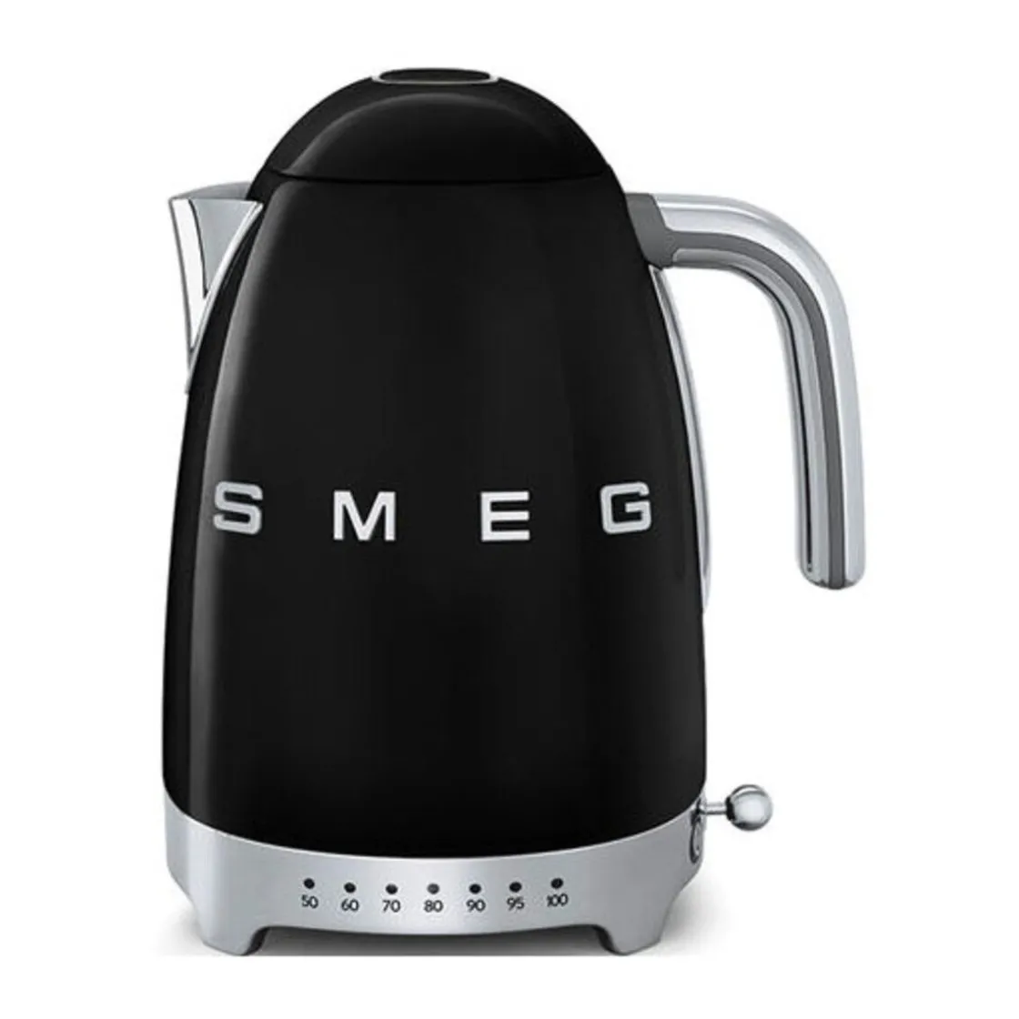 Kochwelt Entdecken<Smeg Wasserkocher KLF04 1,7 l 2400 W 50's Style schwarz