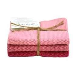 Solwang Wischtücher 3er-Pack antikrosa kombi