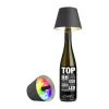 Sompex LED-Leuchte 11 cm 1,3 W Top 2.0 anthrazit mit RGB-Farbwechsel