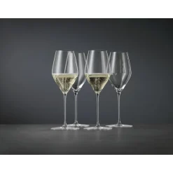 Champagnergläser<Spiegelau Champagnerglas 2er-Set Hi-Lite mit Moussierpunkt klar