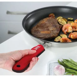 Spring Pfannen-Griffschutz rot Grips