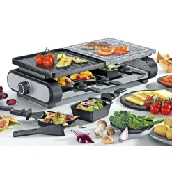 Spring Raclette für 8 47x22 cm Basic schwarz