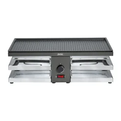 Raclette<Spring Raclette für 8 47x24x16 cm Fun schwarz