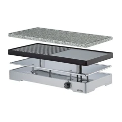 Kochwelt Entdecken<Spring Raclette für 8 43x22x15 cm Classic Duo edelstahl