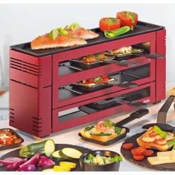 Kochwelt Entdecken<Spring Raclette Pizza für 6 46x16x21 cm rot