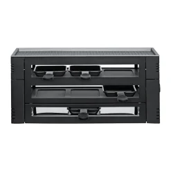 Bestseller<Spring Raclette Pizza für 6 46x22x16 cm schwarz