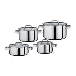 Spring Topf-Set 4-tlg. Finesse2+ silber