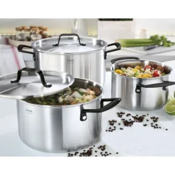 Spring Topf-Set 5-tlg. Gourmet schwarz