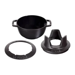 Staub Fondue-Set 10-tlg. schwarz