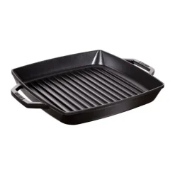 Staub Grillpfanne 28x28 cm schwarz