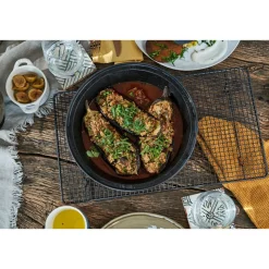 Kochwelt Entdecken<Staub Tajine 28 cm kirschrot