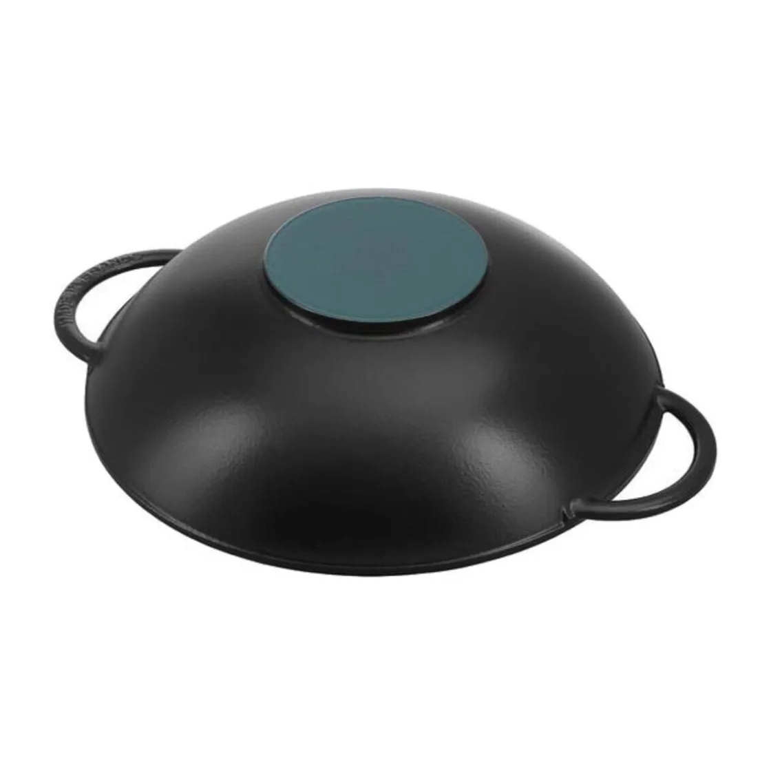 Pfannen|Kochwelt Entdecken<Staub Wok mit Glasdeckel 37 cm schwarz