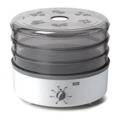 Stöckli Dörrgerät Dörrex mit 3 Metallgittern 27,5 cm hellgrau