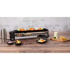 Raclette<Stöckli Raclette Cheeseboard Grill für 4 50 cm anthrazit