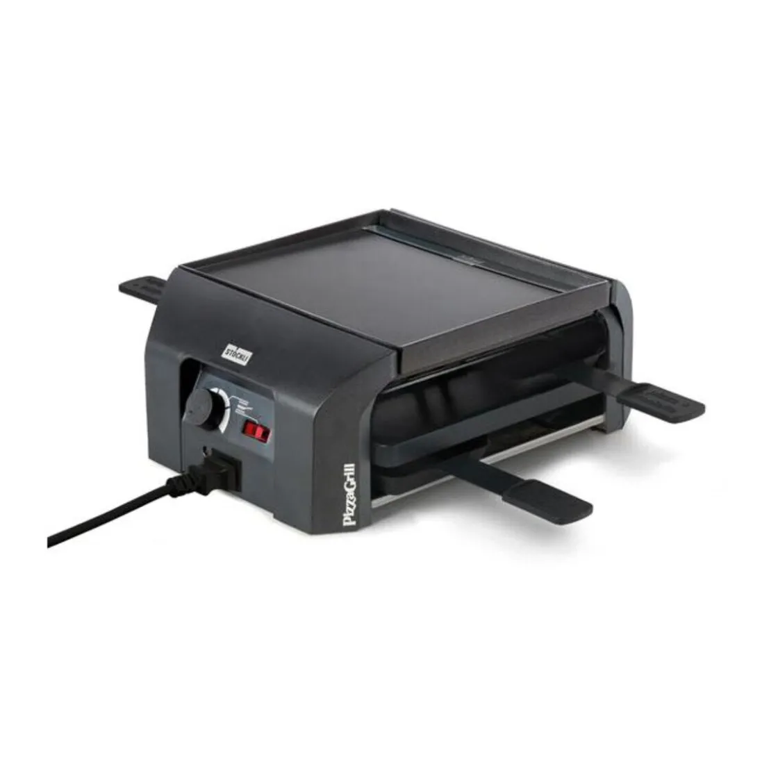 Raclette<Stöckli Raclette PizzaGrill für 4 33x24x13 cm anthrazit