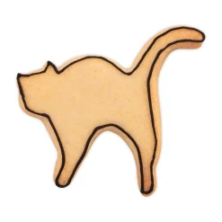 Kochwelt Entdecken|Backzubehör<Städter Ausstecher Katze mit Buckel 8,5 cm silber