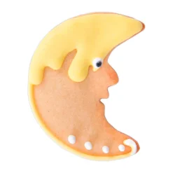 Städter Ausstecher Mond mit Gesicht 6 cm edelstahl