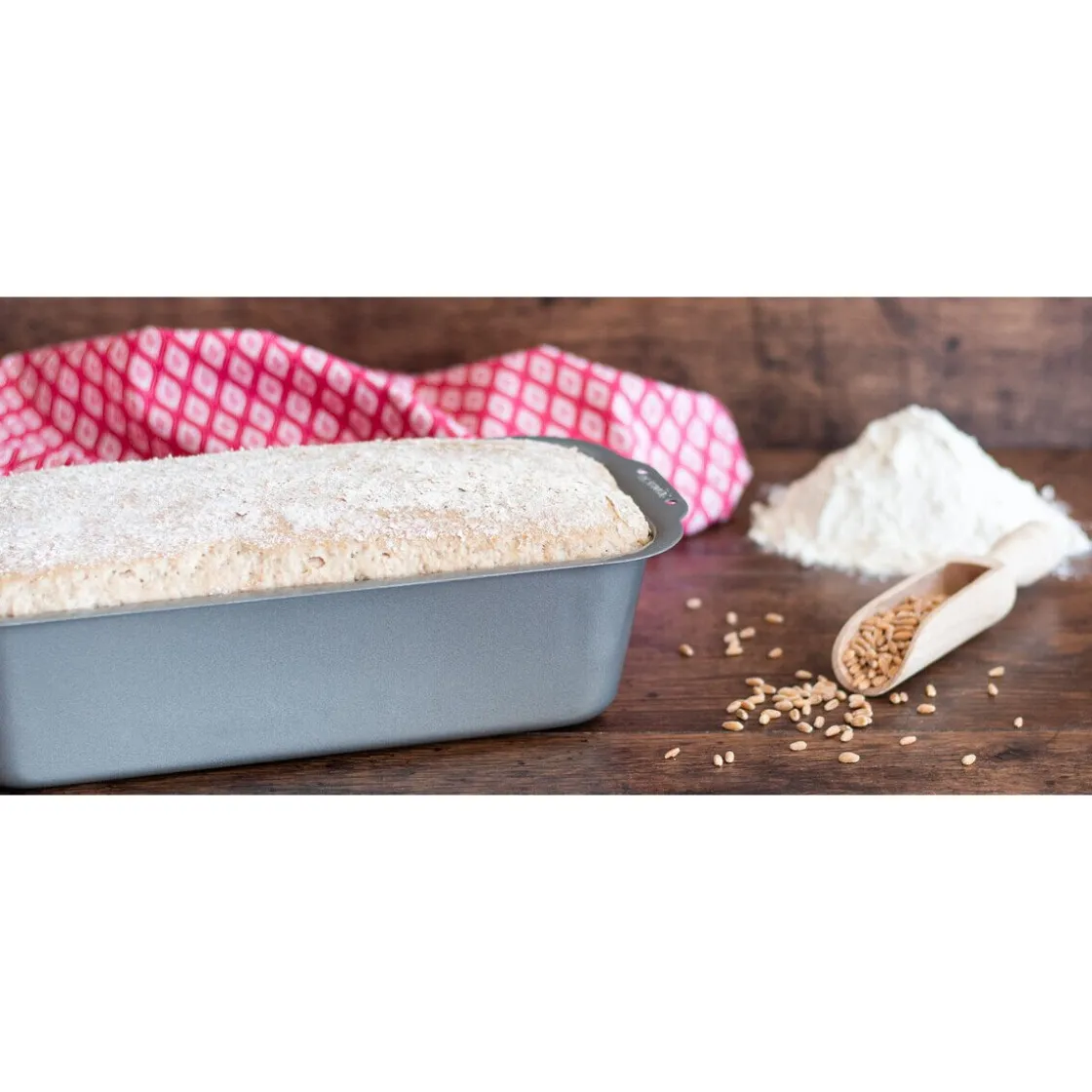 Städter Brotbackform 22x10 cm We love baking anthrazit