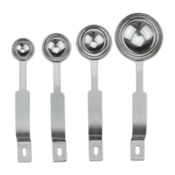 Weihnachtsbäckerei|Weihnachtsbäckerei<Städter Messlöffelset 4tlg. rostfrei 15/5/2,5/1,25ml