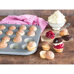 Städter Mini Muffin 35x27 cm We love baking silber