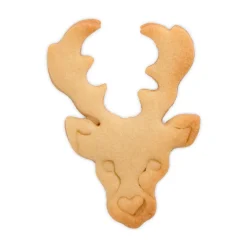 Städter Präge-Ausstecher Hirschkopf 6 cm silber