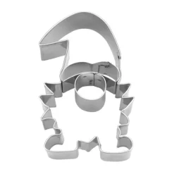 Plätzchen Ausstecher<Städter Präge-Ausstecher Wichtel 7 cm silber