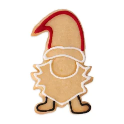 Plätzchen Ausstecher<Städter Präge-Ausstecher Wichtel 7 cm silber