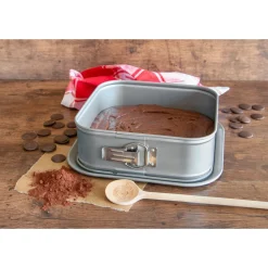 Städter Springform 23x23 cm We love baking silber
