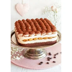 Städter Springform 23x23 cm We love baking silber