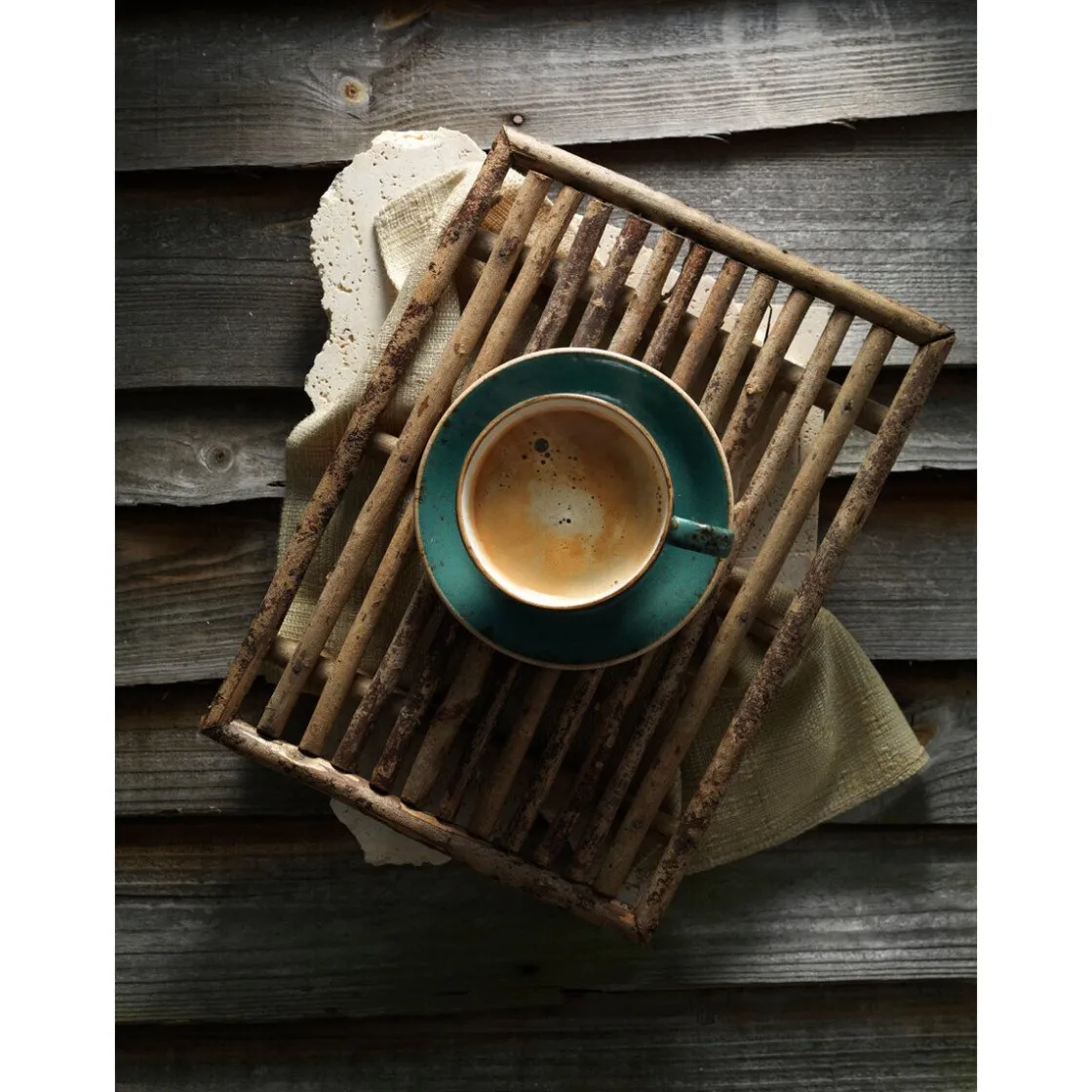 Teetassen<Steelite Espresso-Obere nieder 8,5cl Empire 1130 Craft Blue