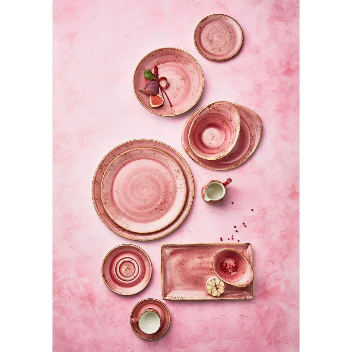 Speiseteller<Steelite Teller 25,5cm 1210 Craft Raspberry