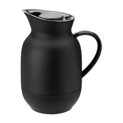 Stelton Isolierkanne 1,0 l Amphora Kaffee Soft Black