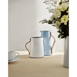 Thermoskannen<Stelton Isolierkanne 1,2 l Emma Kaffee blau