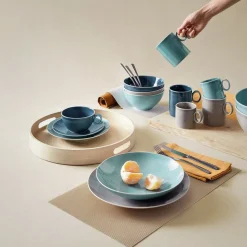 Kaffeetassen<Thomas Kaffee-Obertasse Loft Colour Ice Blue