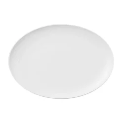 Thomas Platte 34 cm oval Loft Weiss