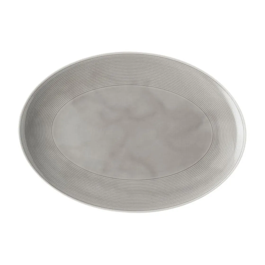 Servierplatten<Thomas Platte 34 cm Loft Colour Moon Grey