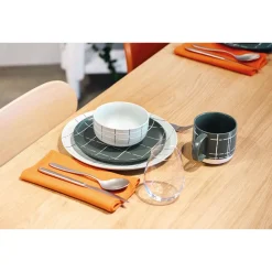 Thomas Teller tief 23 cm Fun Karo dark