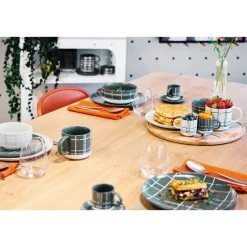 Thomas Teller tief 23 cm Fun Karo dark