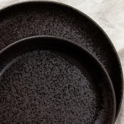 Schalen<Tischwelt Schale 21 cm Java schwarz