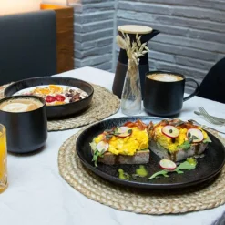 Tischwelt Tafel-Set 12-tlg. Java schwarz