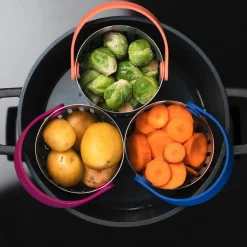 Trebonn Garkörbchen 13 cm Cookin’Pod Pro koralle