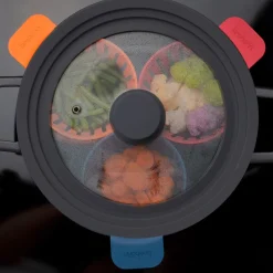 Trebonn Garkörbchen 3er-Set Cookin’Pods mehrfarbig