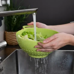 Messer & Co. Entdecken<Trebonn Sieb L 30 cm Helm grün