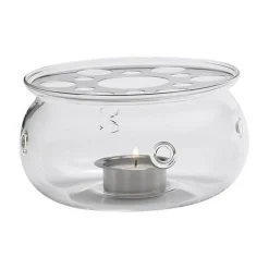 Stövchen<Trendglas Teewärmer Flair 15 cm klar