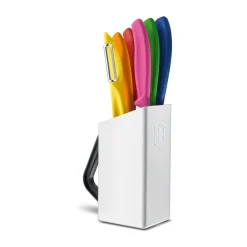 Victorinox Gemüsemesser 8 cm Wellenschliff Swiss Classic schwarz