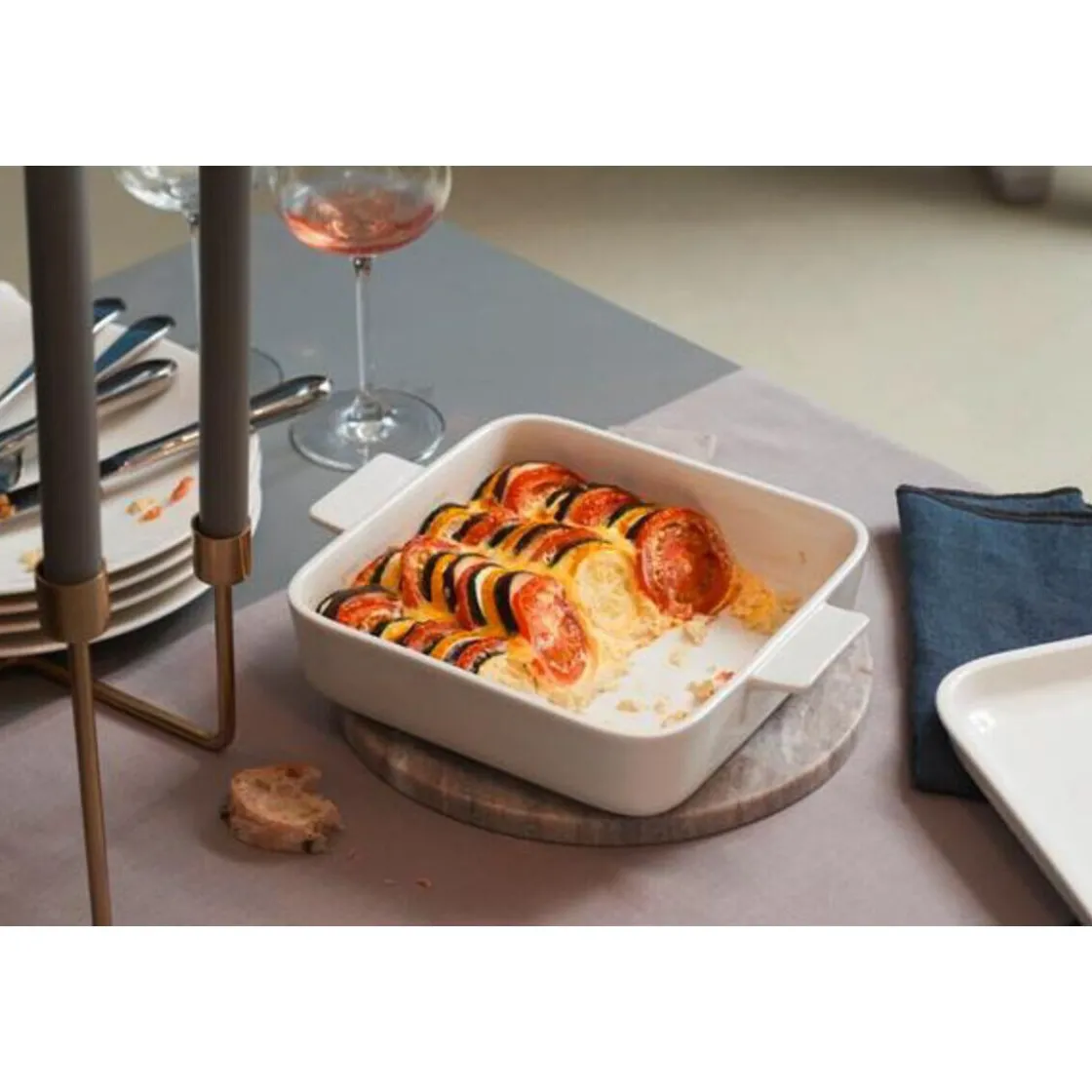 Villeroy & Boch Backform 21x21 cm Clever Cooking weiß