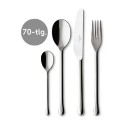 Besteck Set 12 Personen<Villeroy & Boch Besteck 70tlg. Suppenschöpfer Udine