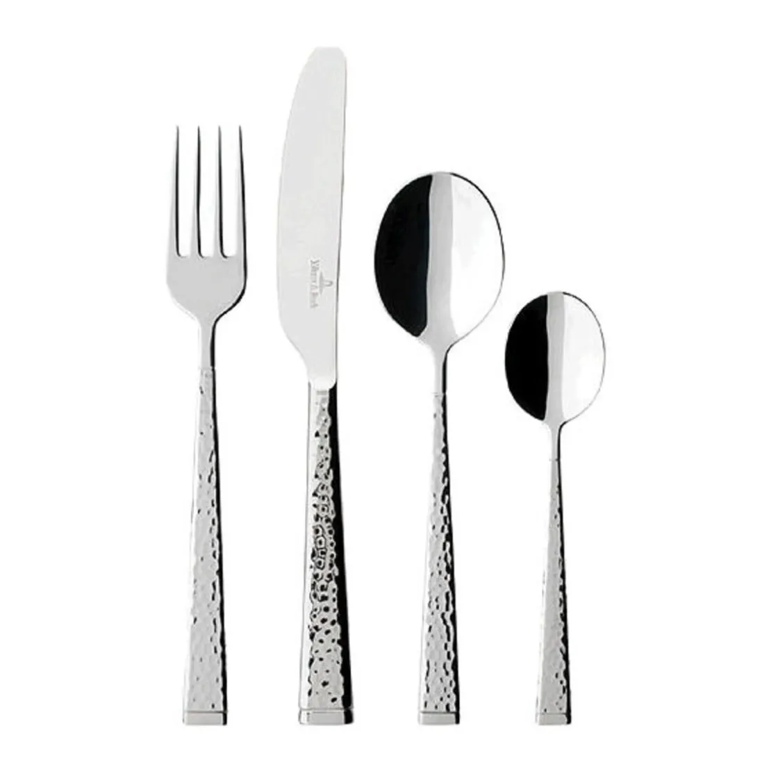 Besteck Set 12 Personen<Villeroy & Boch Besteck-Set 70-tlg. Blacksmith Edelstahl